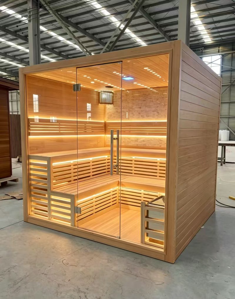 Single Person Graphene Infrared Home Sauna Cabin