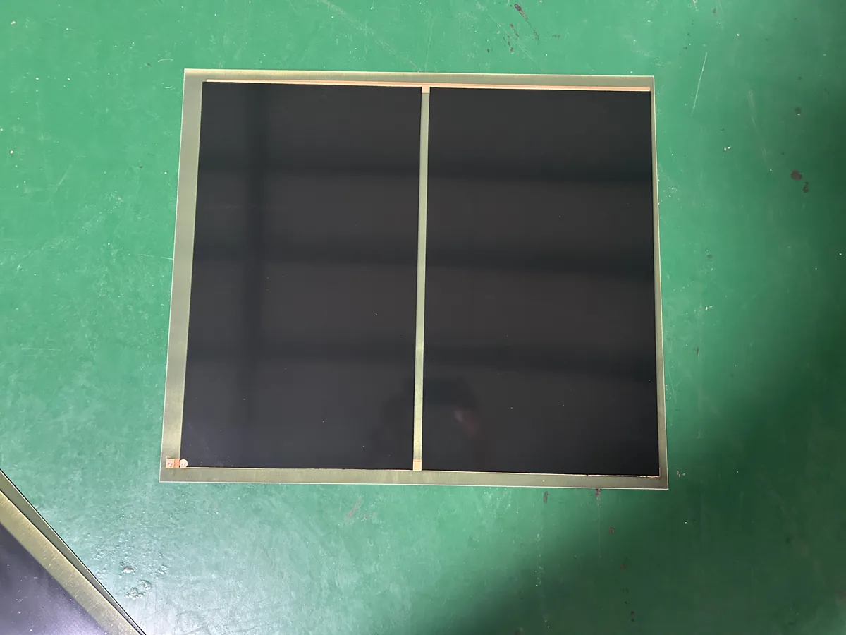 Graphene far-infrared heating panel, alternate view