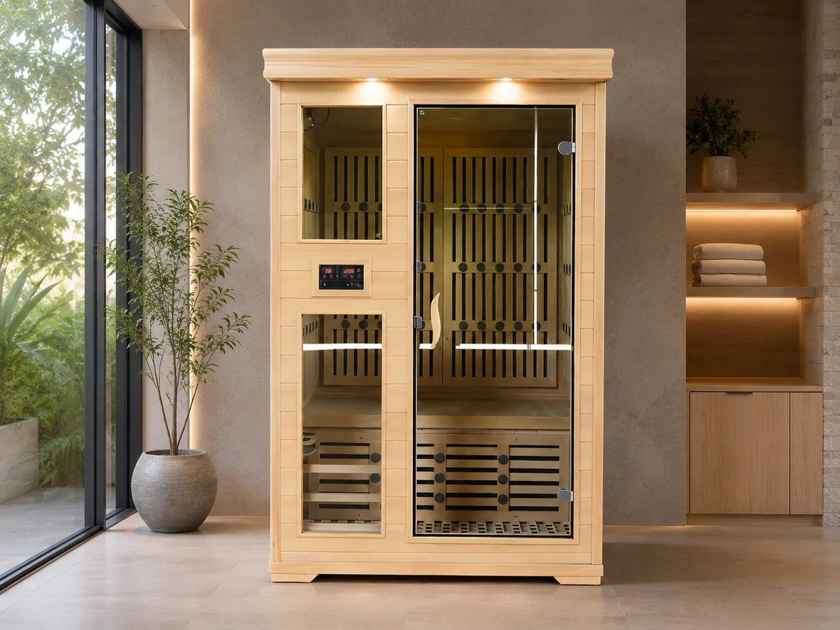 Two-Person Graphene Infrared Sauna Cabin