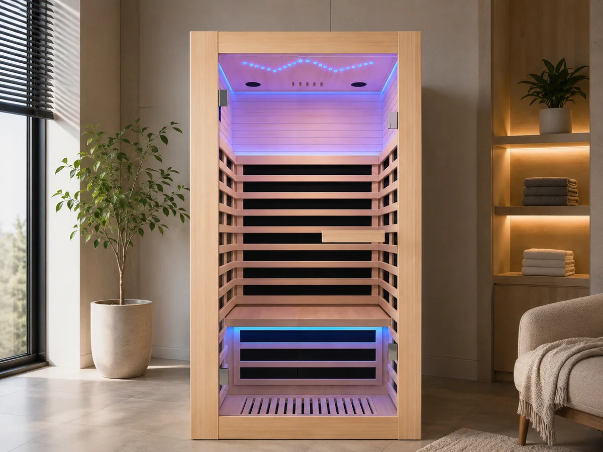 Four-Person Commercial Graphene Sauna Cabin
