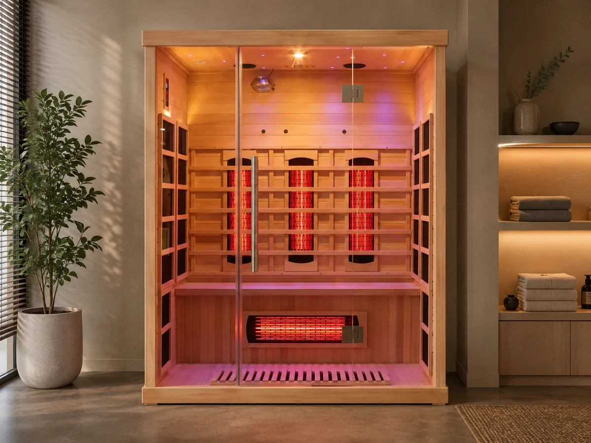 3-Person Far-Infrared Sauna Cabin