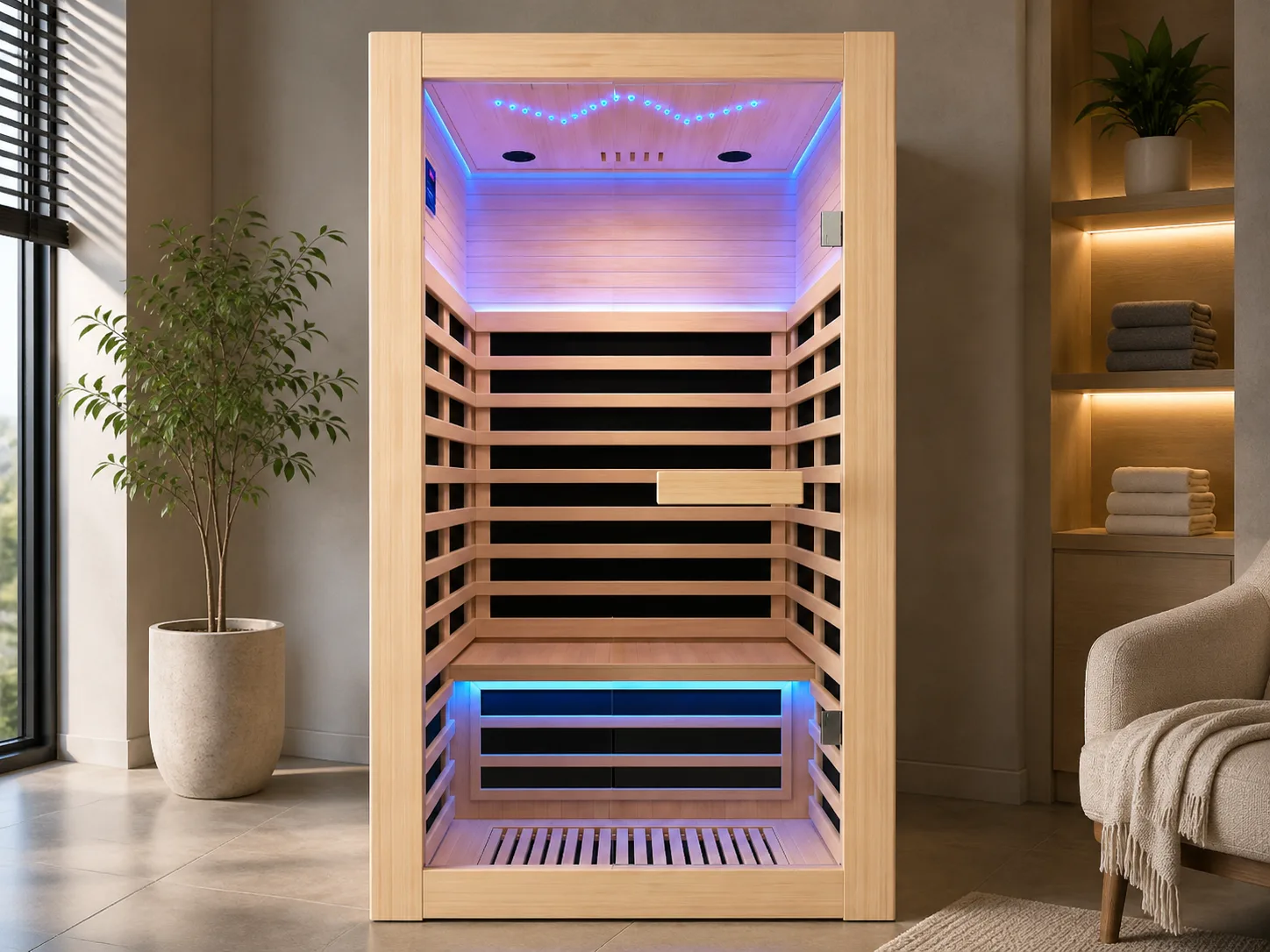 Starlight Graphene Infrared Sauna Cabin